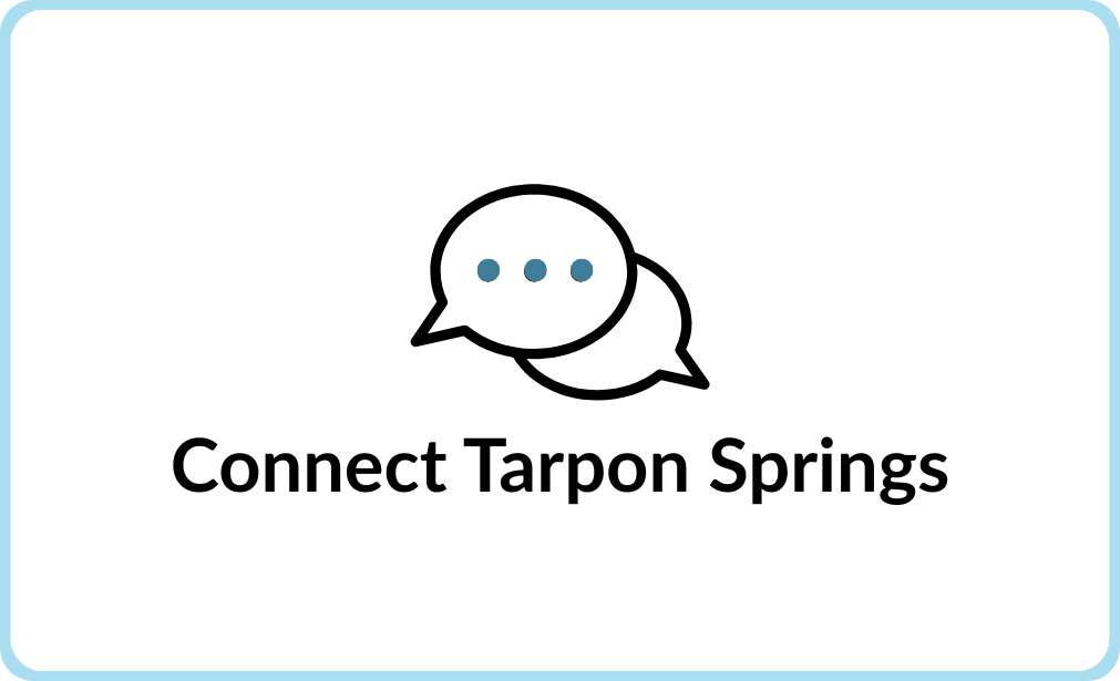 Connect Tarpon Springs Graphic Button