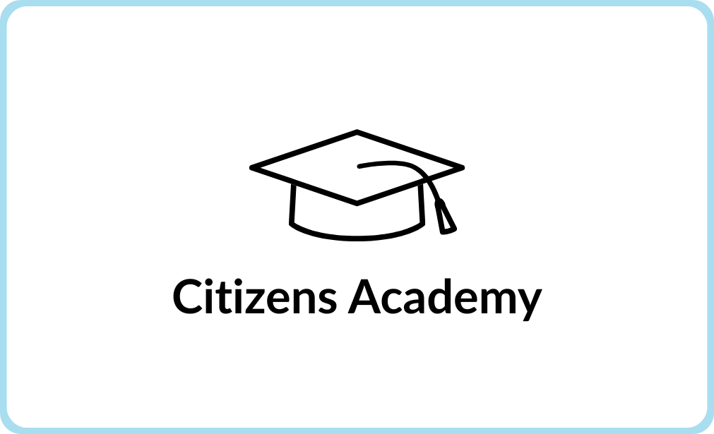 Citizens Academy Graphic Button